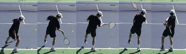 Andy Murrary forehand technique
