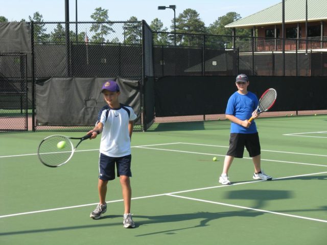 Tennis Drill for Children #5: Mini tennis