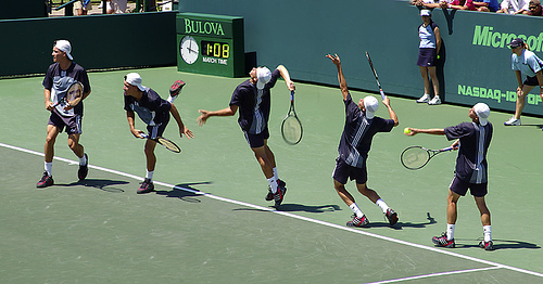 Tennis skill techniques